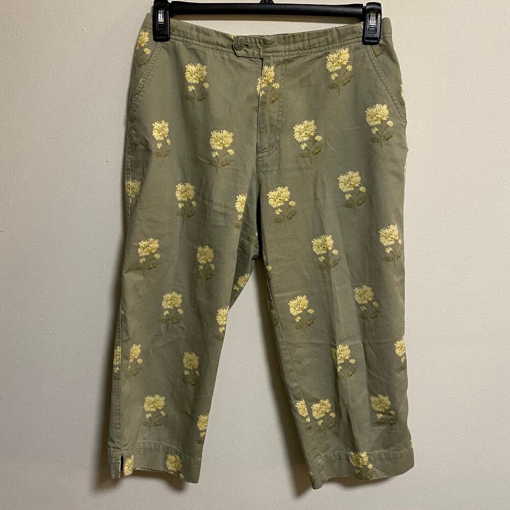 David N Sport flower capris